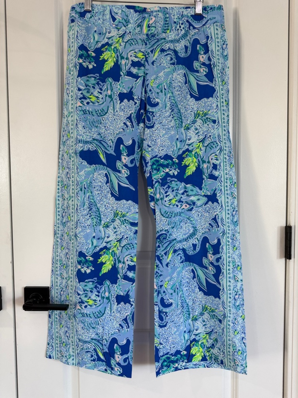 Lilly Pulitzer Bal Harbour Pants *Blue Sea Sirens Print